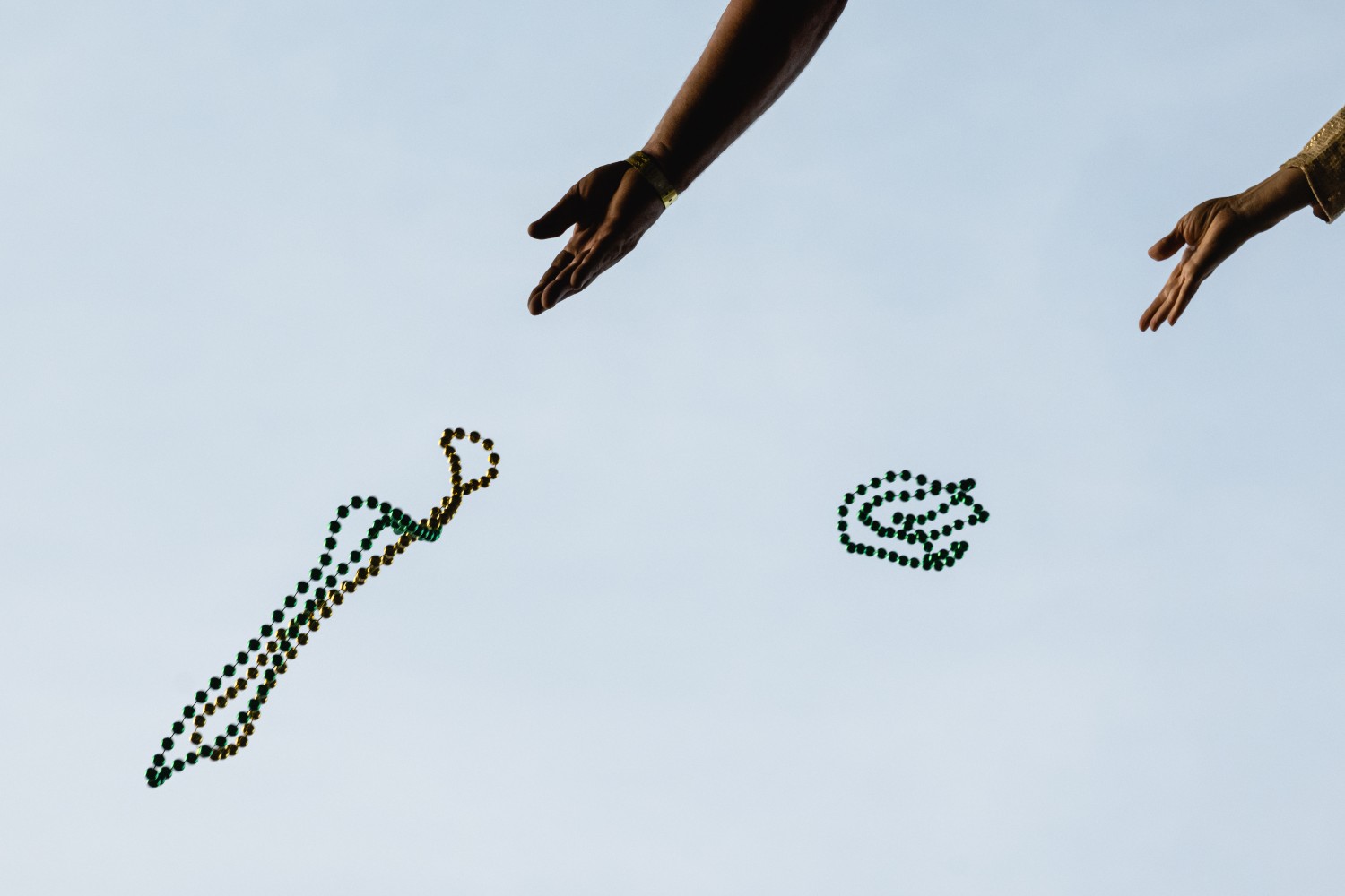 Mardi Gras beads
