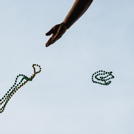 Mardi Gras beads