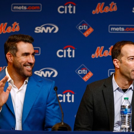 Billy Eppler and Justin Verlander