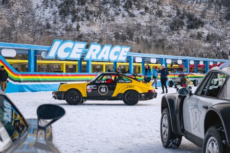 Snow Drifts and Sacred Porsches at Aspen’s Inaugural F.A.T. Ice Race