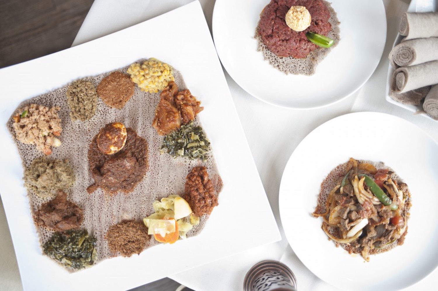 Spread of Ethiopian food from Das