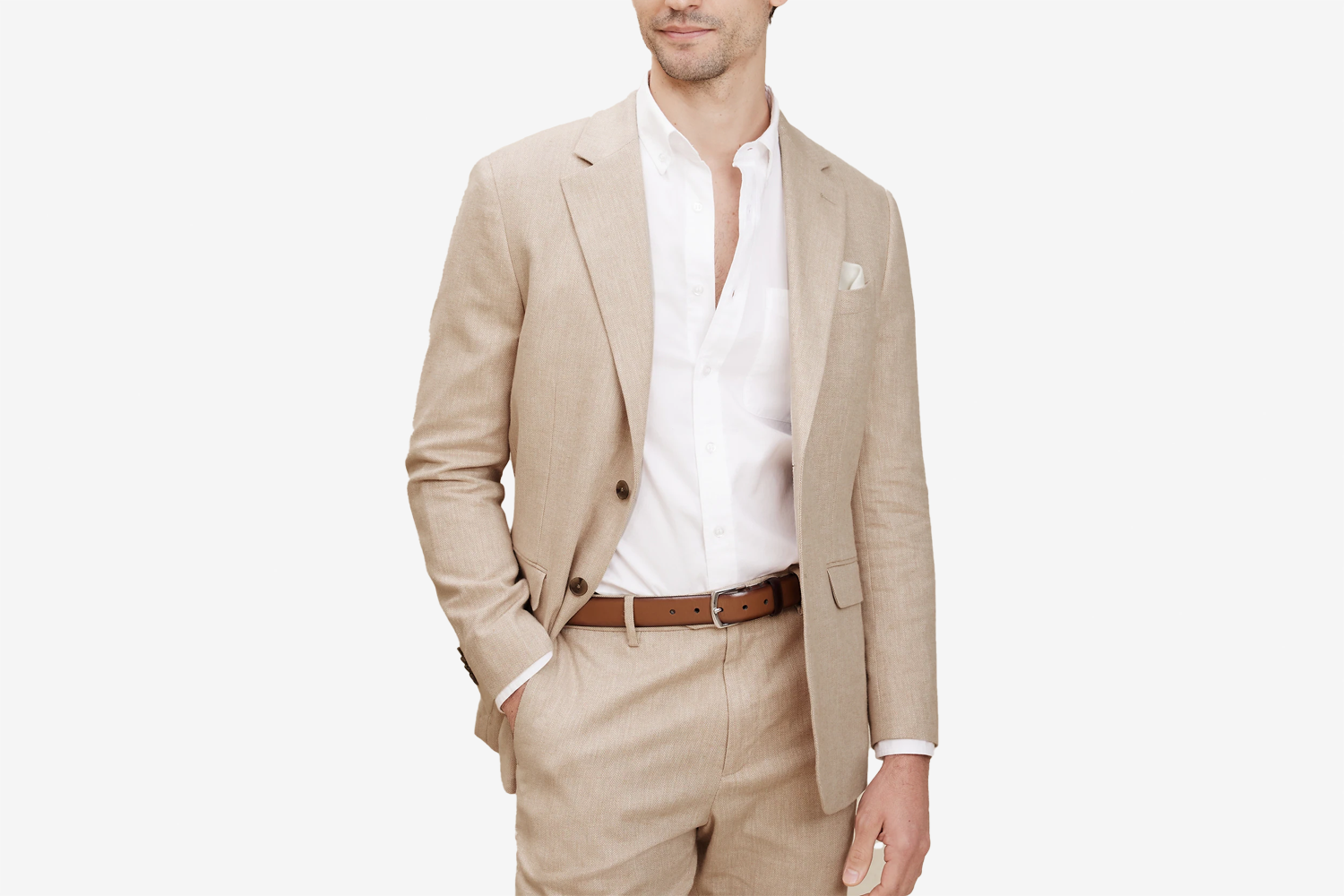 Banana Republic Linen-Blend Suit Jacket