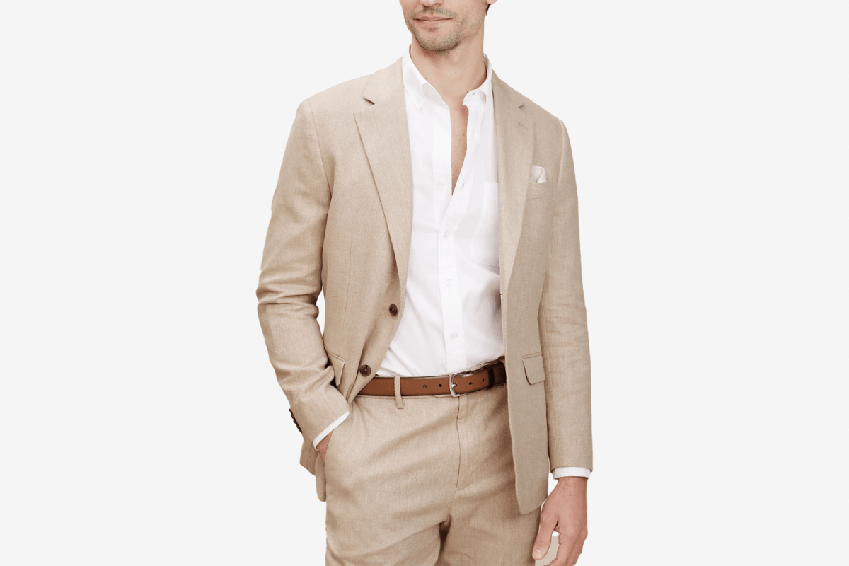 Banana Republic Linen-Blend Suit Jacket