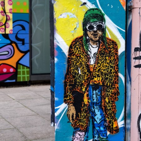 Kurt Cobain street art