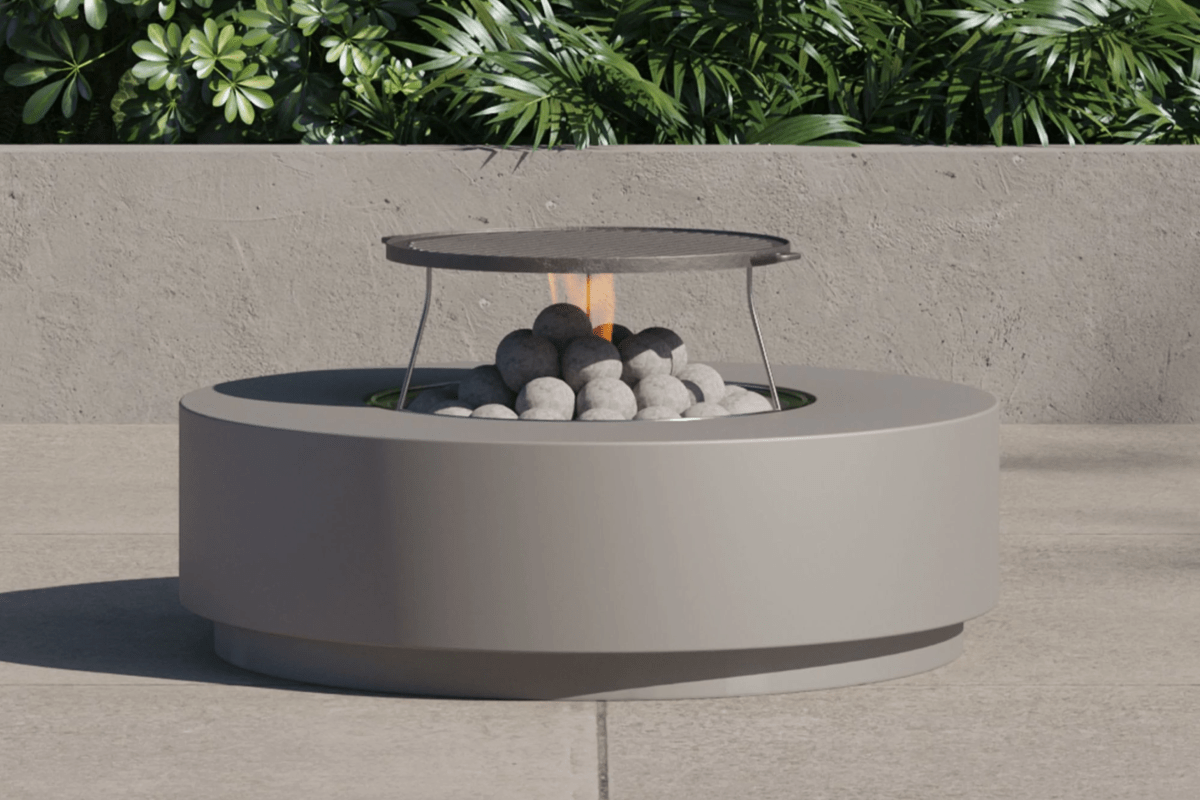 Outer Concrete Fire Pit Table