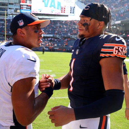 Russell Wilson and Justin Fields.
