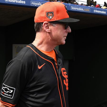 San Francisco Giants manager Bob Melvin.