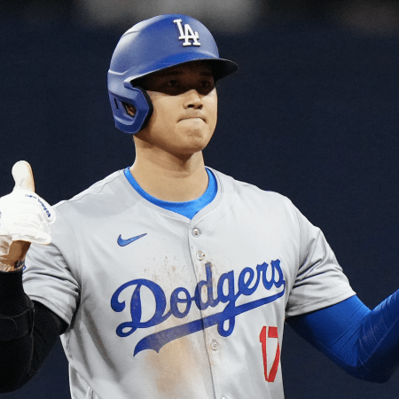 Shohei Ohtani of the Los Angeles Dodgers.