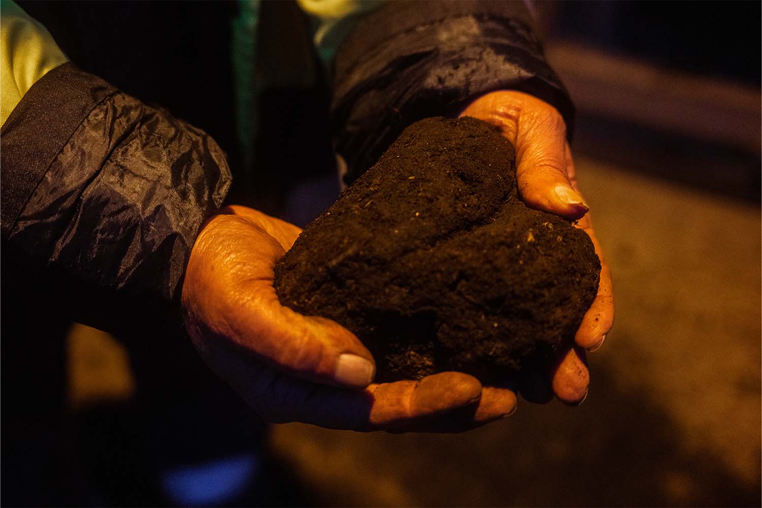 Peat from Boortmalt's facilities in Glenesk, Ireland