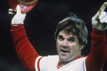 Remembering the Night the Disgraced Hit King Was Crowned at First Base