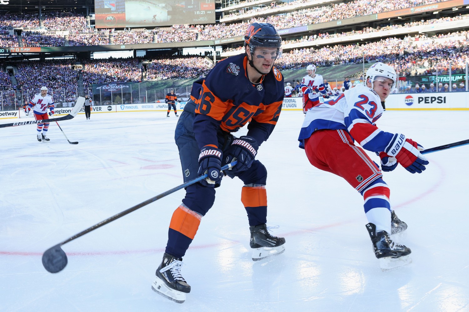 Rangers-Islanders game