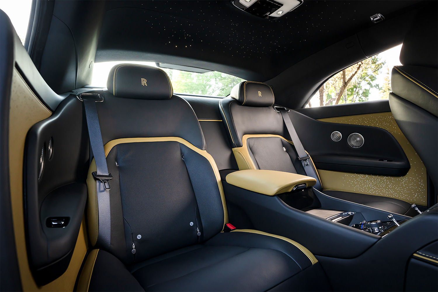 Rear seats in the Spectre EV