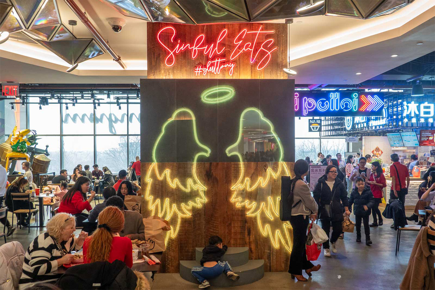 Tangram food hall