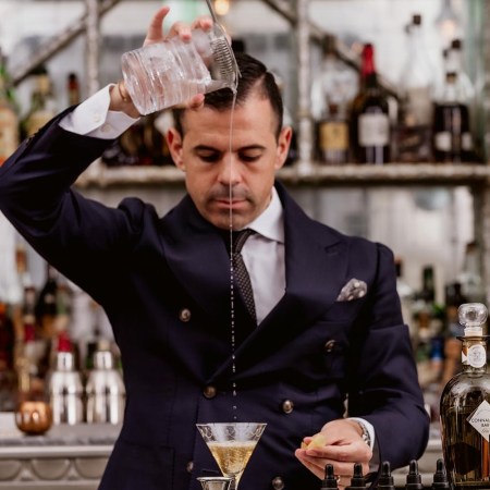 Agostino Perrone, Director of Mixology at the Connaught hotel and Connaught Bar in Mayfair, London