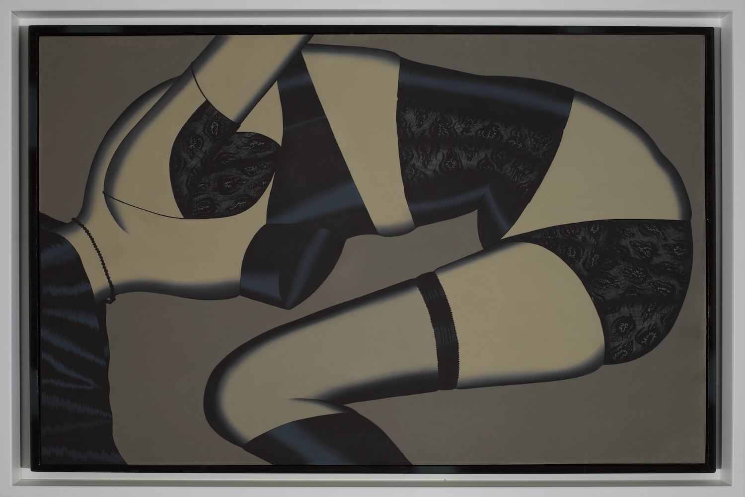Waiting Lady, 1972. Christina Ramberg. Collection of Anstiss and Ronald Krueck, Chicago. © The estate of Christina Ramberg. Photography by Jamie Stukenberg
