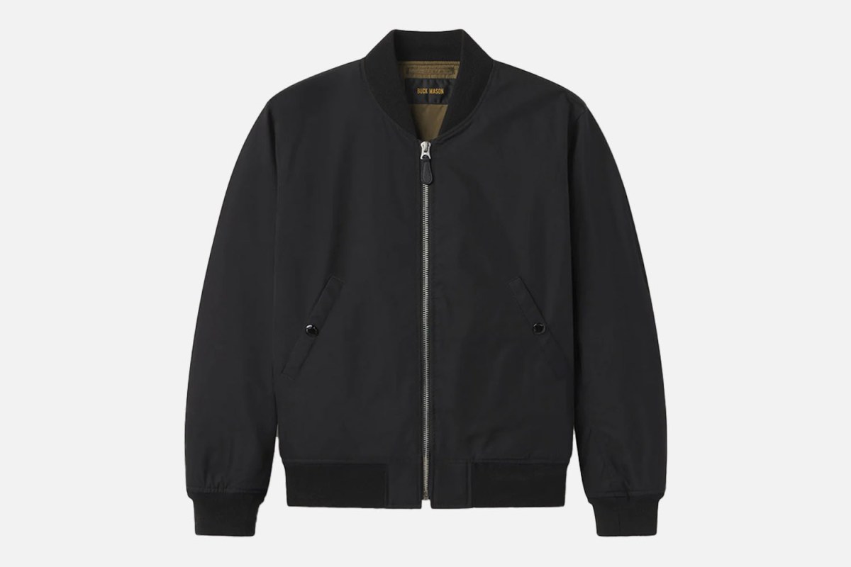 Buck Mason Storm Stopper Bomber Jacket