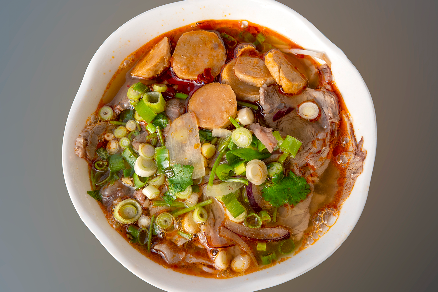 Traditional bún bò huế