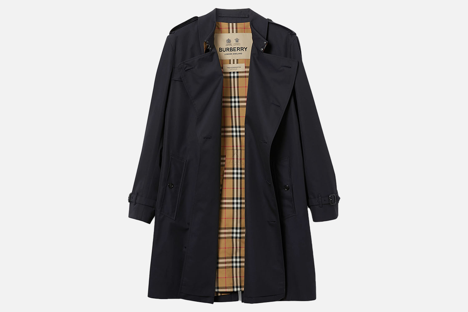 Burberry Mid-Length Kensington Trench Coat