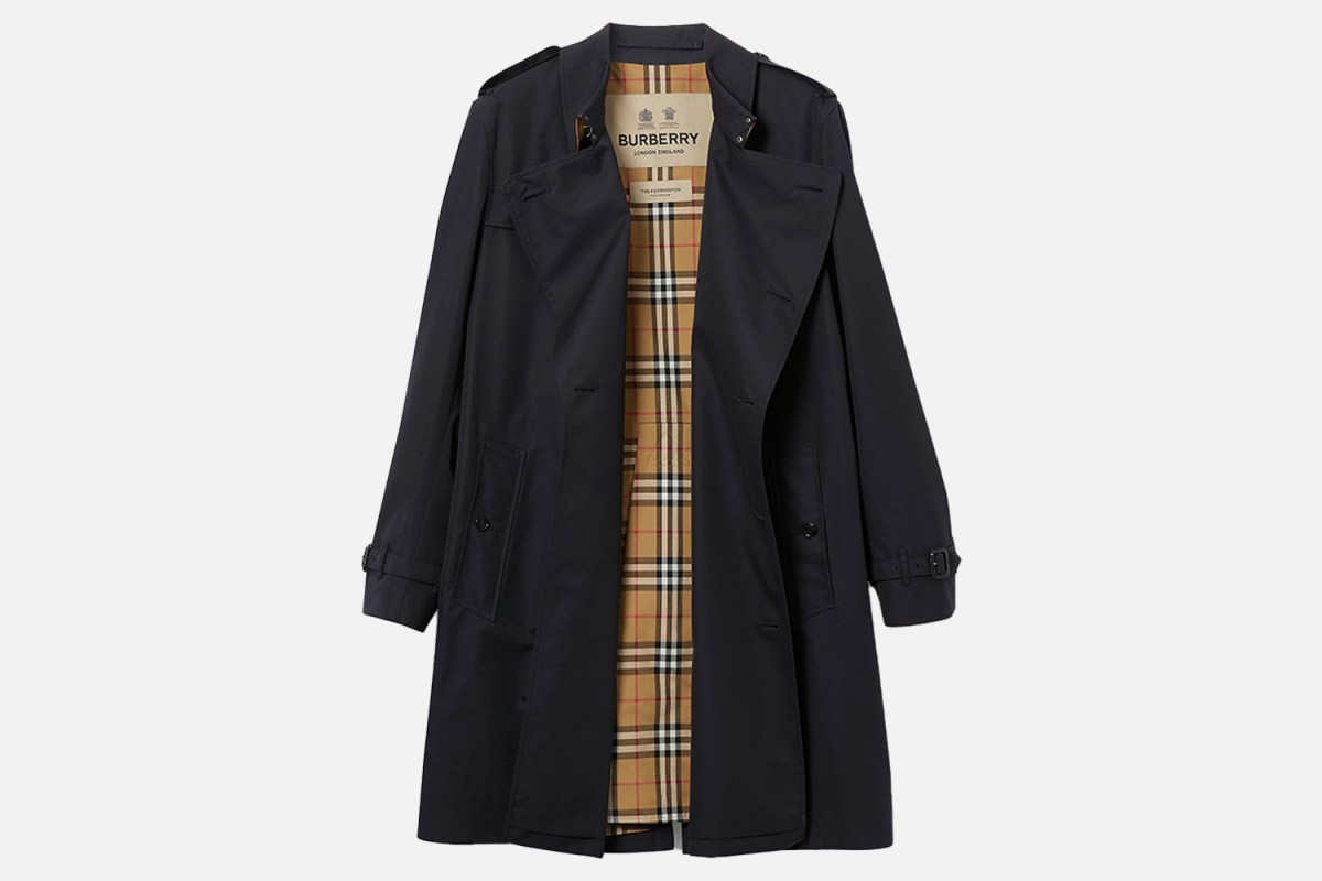 Burberry Mid-Length Kensington Trench Coat