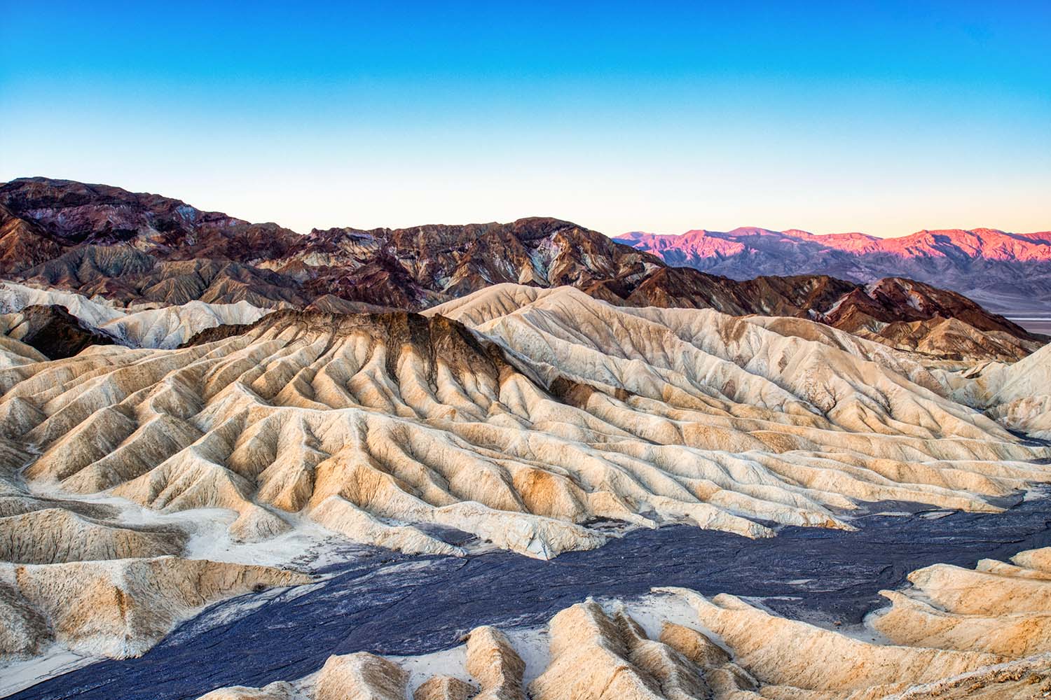 View from Zabriskie Point in Death Valley National Park
