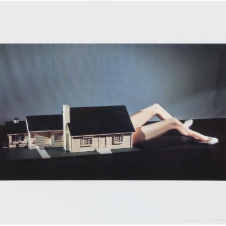 Laurie Simmons (American, b. 1949), Lying Objects, 1992. Offset photo; Framed: 17 7/16 × 22 1/4 in. (44.3 × 56.5 cm). Collection Museum of Contemporary Art Chicago, Gift of Jack and Sandra Guthman, 2016.48. Photo: Nathan Keay, © MCA Chicago.
