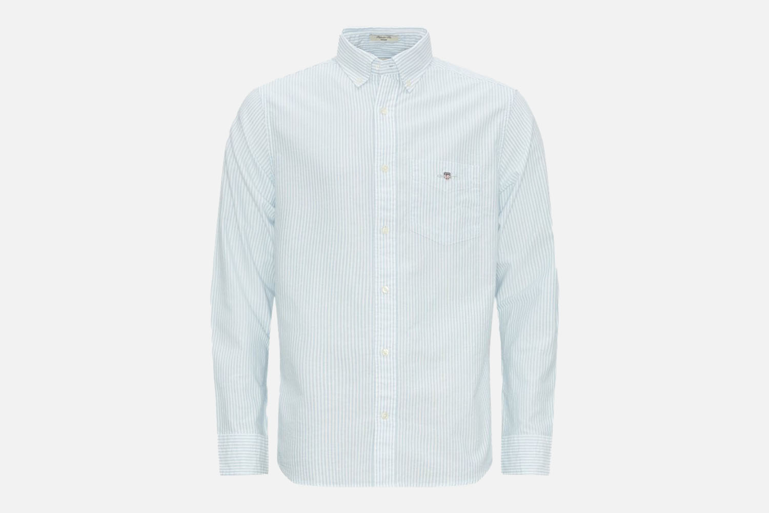 Gant Regular Fit Banker Stripe Oxford Shirt