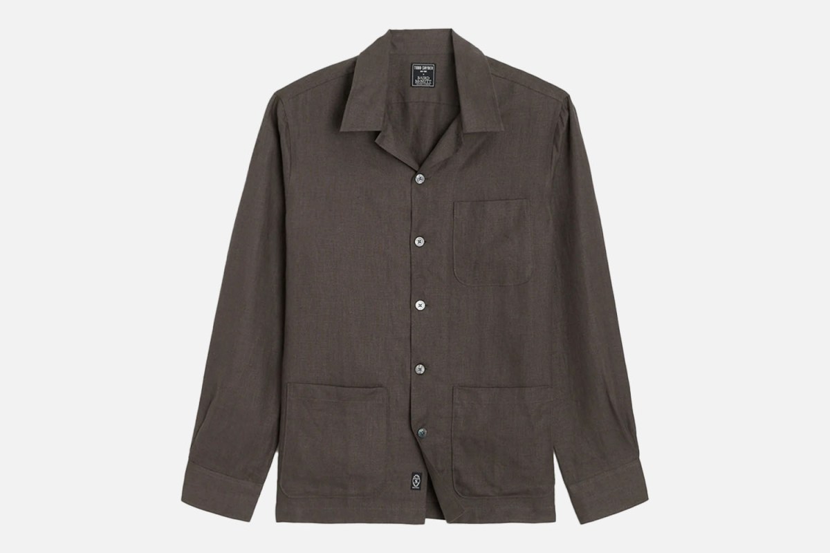 Todd Snyder Irish Linen Chore Shirt