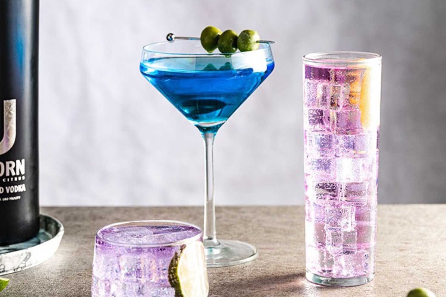 Drinks made with Unicorn vodka and tequila