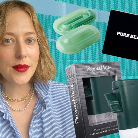 Gossamer's co-founder Verena von Pfetten with her favorite products