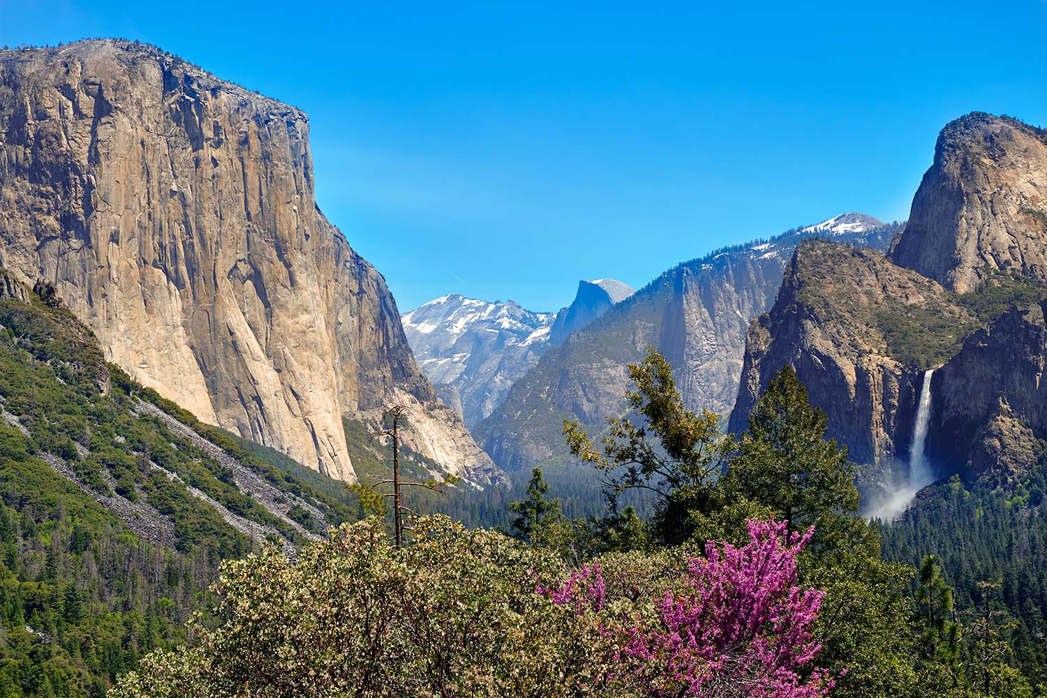 Yosemite valley from Tunnel view