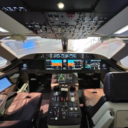 Cockpit view