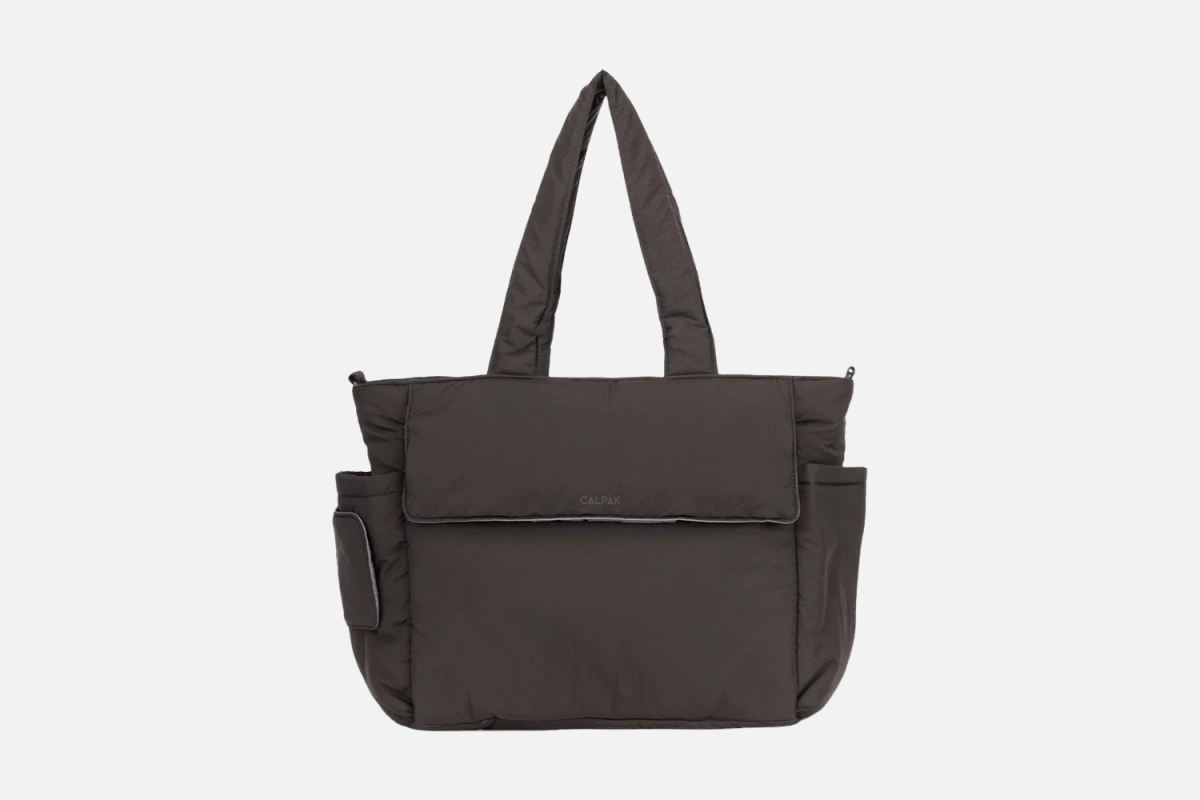 Calpak Diaper Tote Bag with Laptop Sleeve