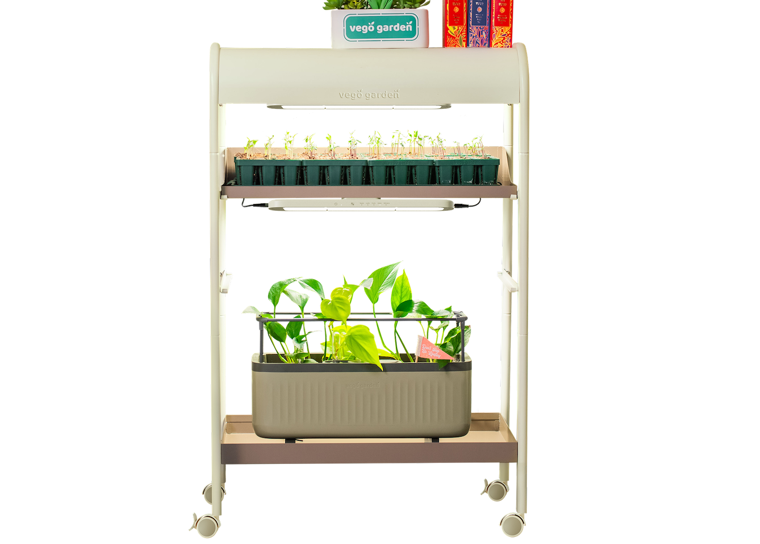 Vego 2-Tier Grow Light Garden