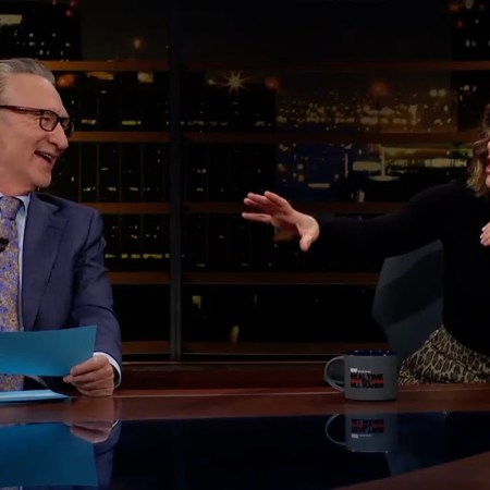 Bill Maher and Jillian Michaels