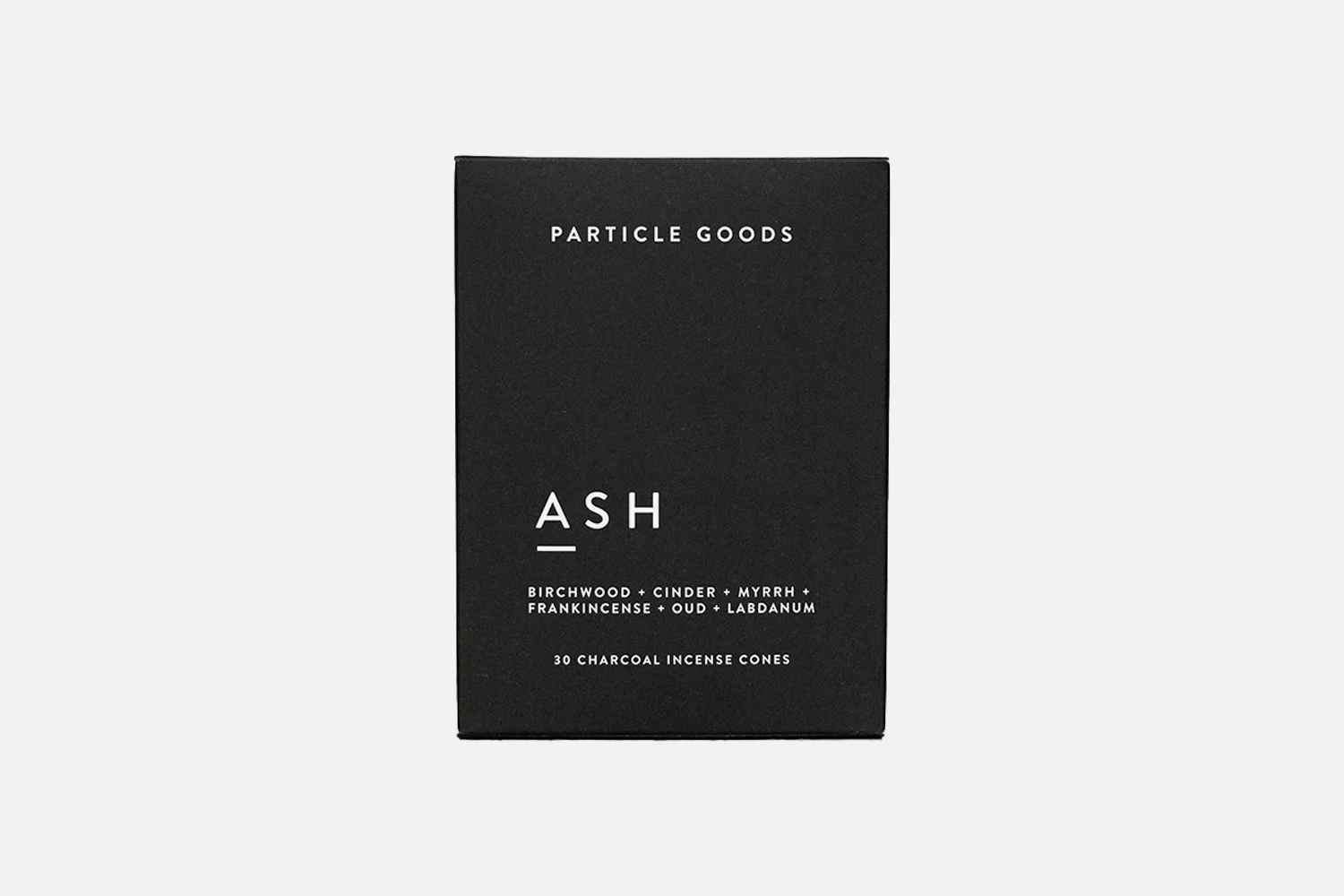 Particle Goods Ash Incense Cones