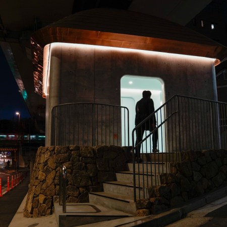Public restroom in Tokyo