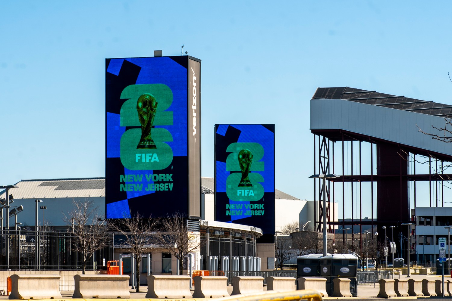World Cup signage
