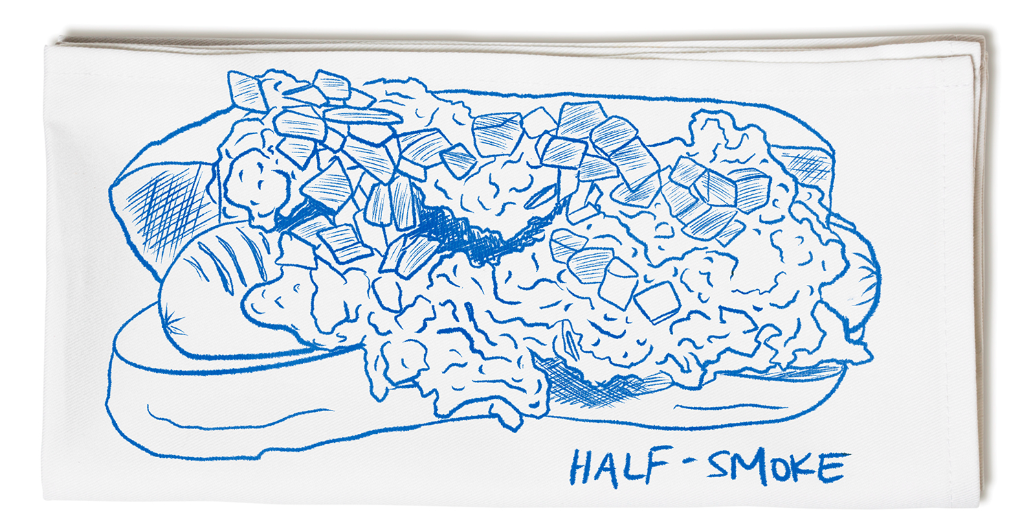 blue Half-Smoke illustration