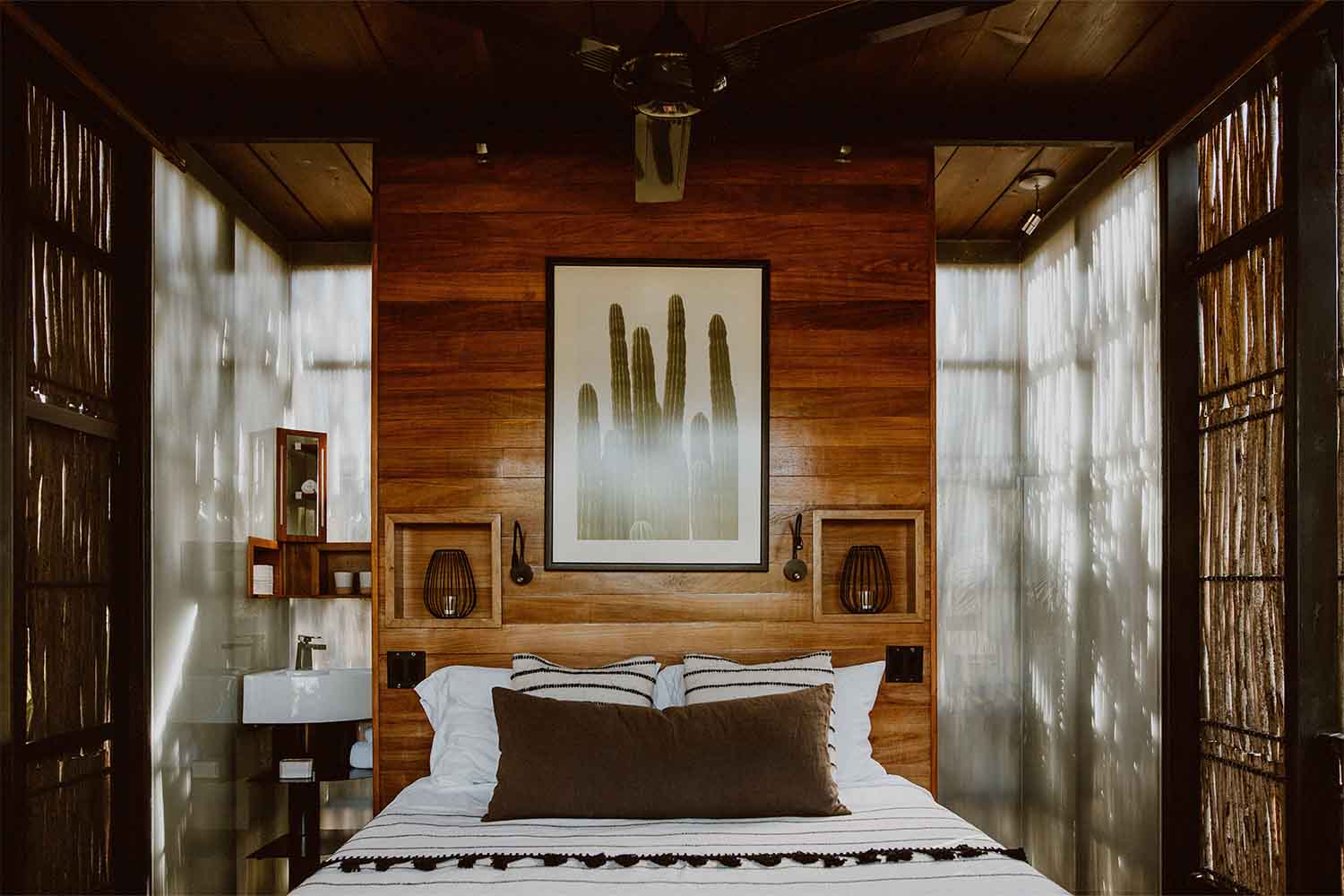 Inside a treehouse at ACRE