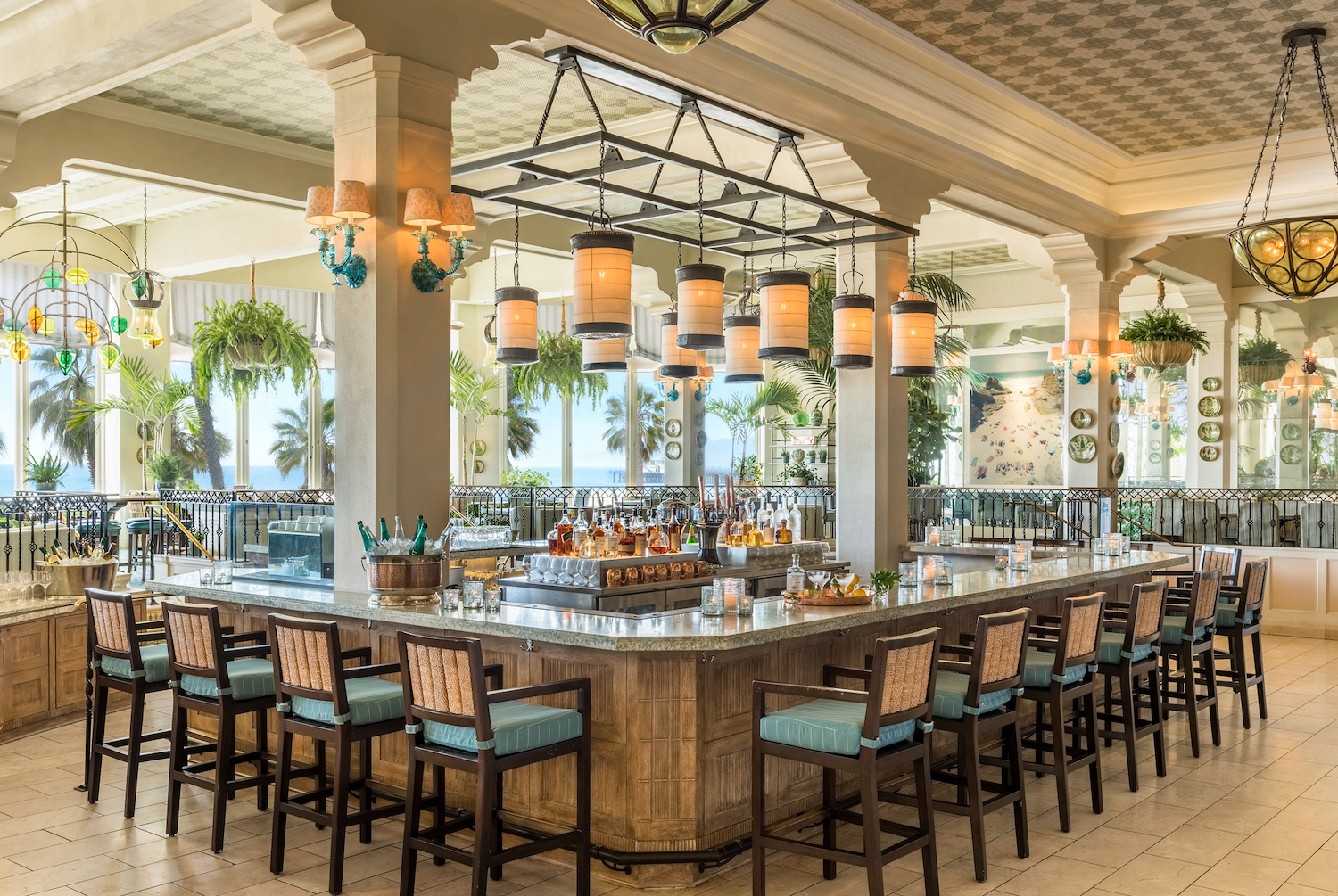 Lobby bar at Casa Del Mar