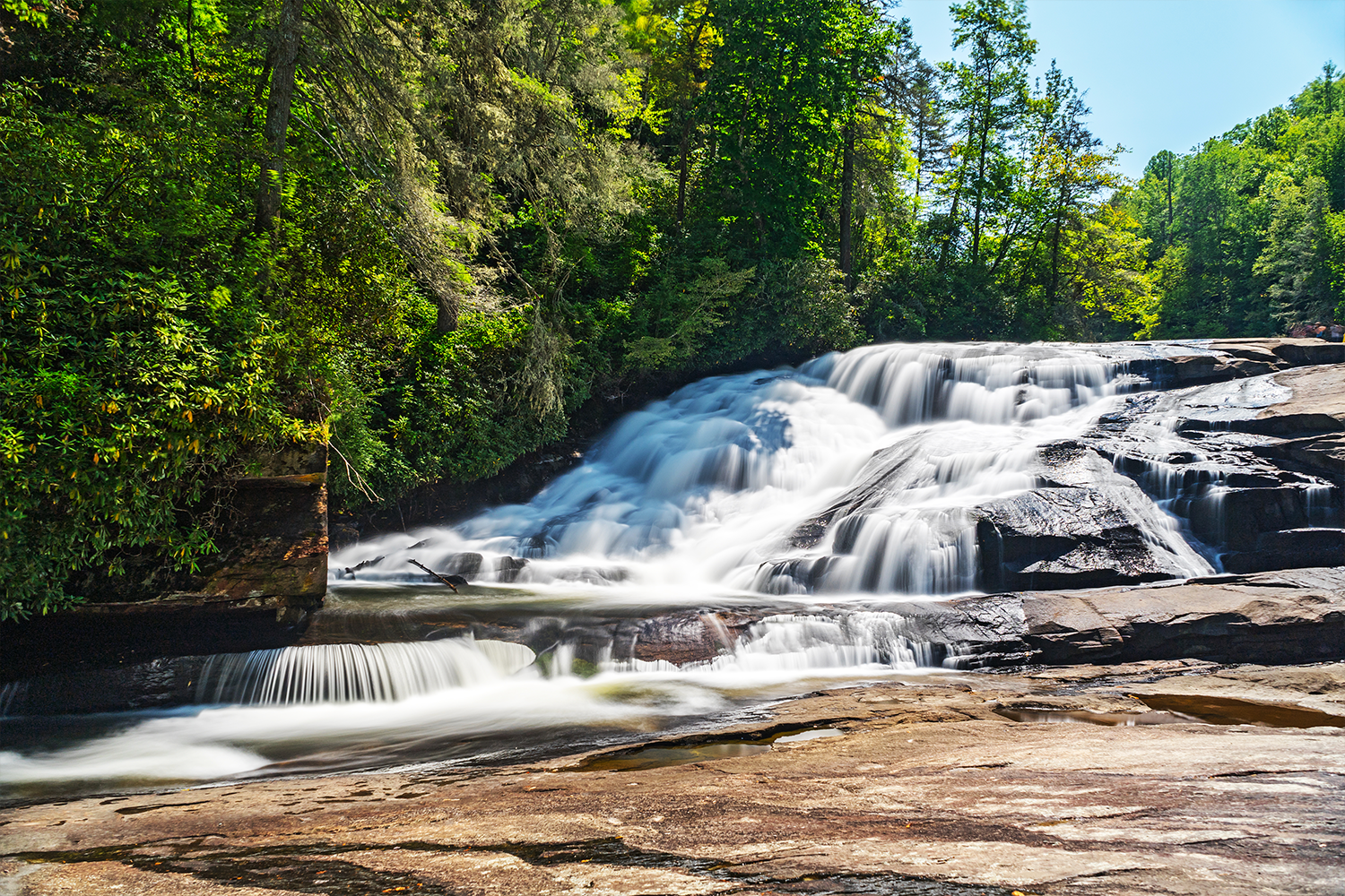 Triple Falls in DuPont State Forest