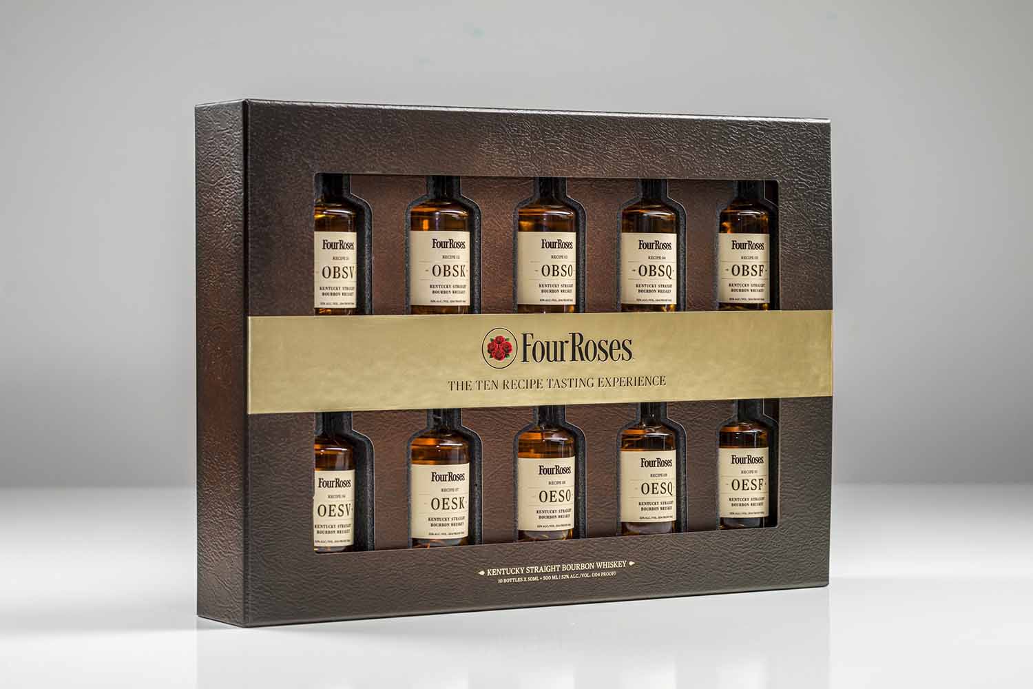 The ten recipes used in Four Roses