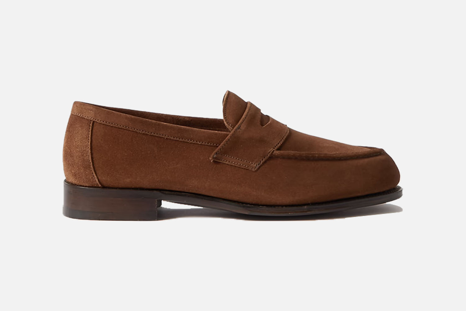 George Cleverly Cannes Suede Penny Loafers