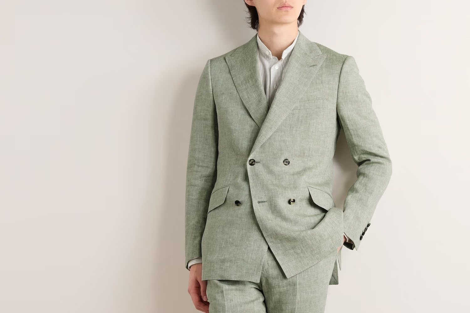 Mr Porter linen suiting