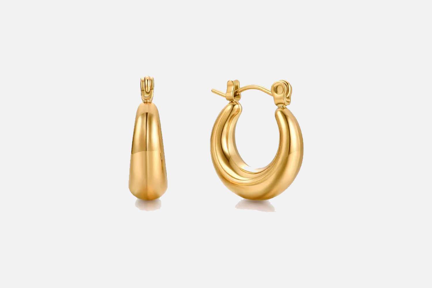 Flare &amp; Co. Puffed Mini Earrings