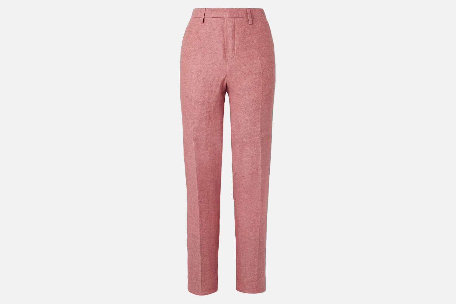Mr P. Phillip Tapered Linen Suit Trousers