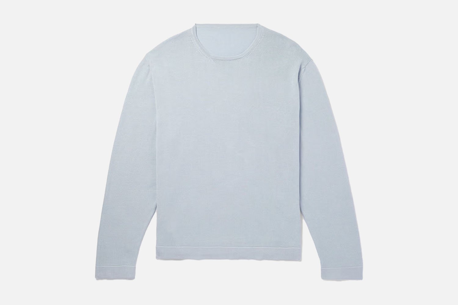 Stòffa Mélange Mouliné-Cotton Sweater