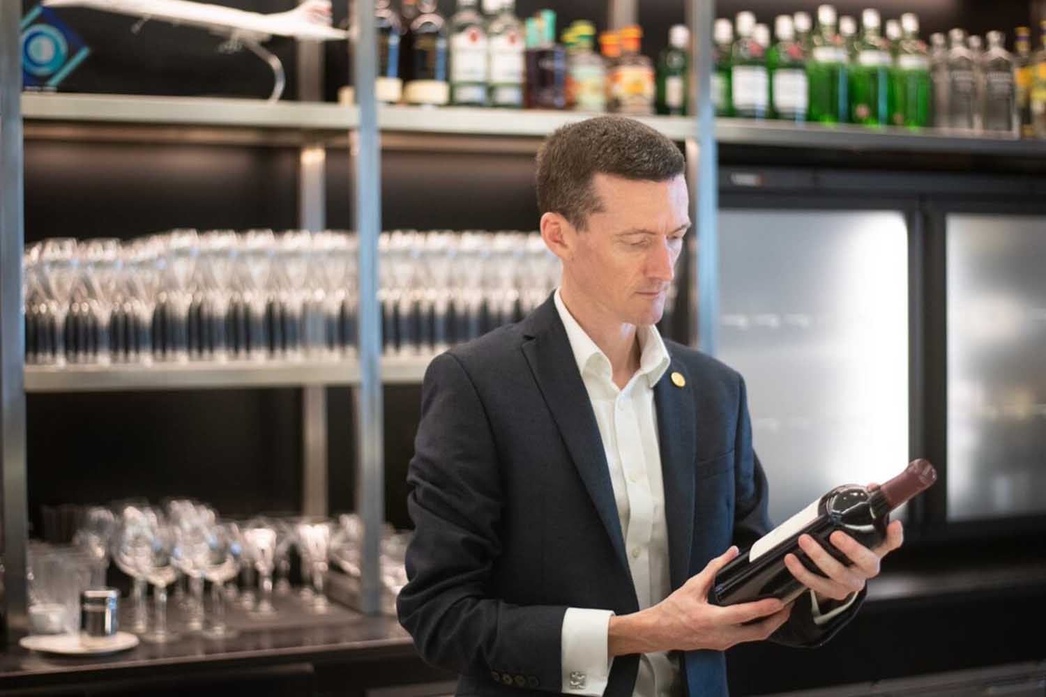 Tim Jackson, Master of Wine at British Airways