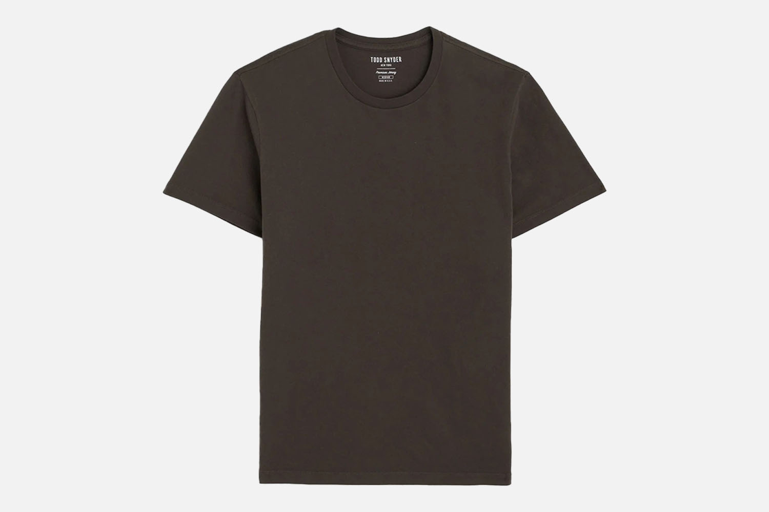 The "Fit Is Everything" Choice: Todd Snyder Made In L.A. Premium Jersey T-Shirt
