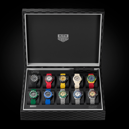 The 10 new TAG Heuer x Kith Formula 1 Watches